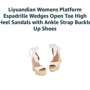 Chic Cream Wedge Sandals